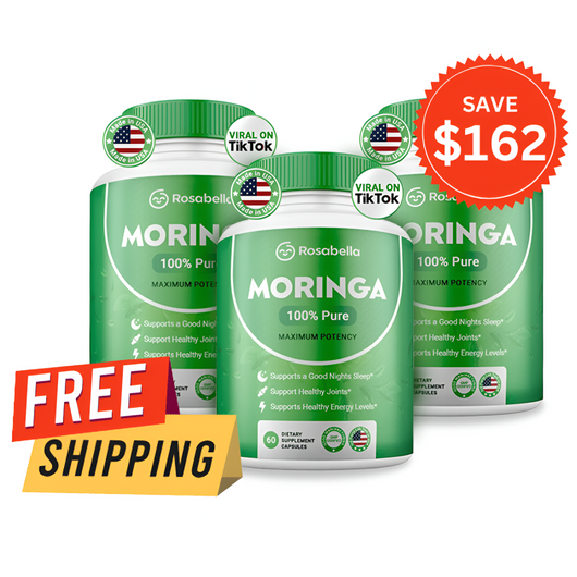 Rosabella Moringa Powder Capsule – 2x Bottle One Time Offer