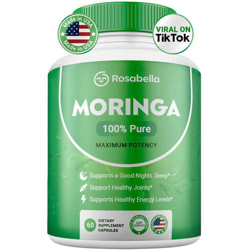 Rosabella Moringa Powder Capsule – 3x Bottle One Time Offer