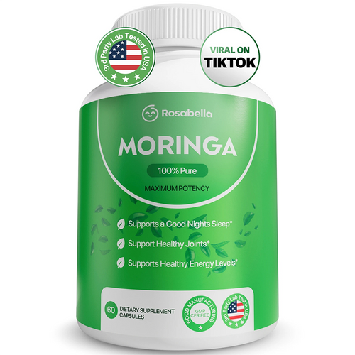 Rosabella Moringa Powder Capsules